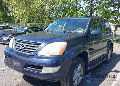 2004 Lexus Gx 470 from USA, damaged, VIN JTJBT20X240050183